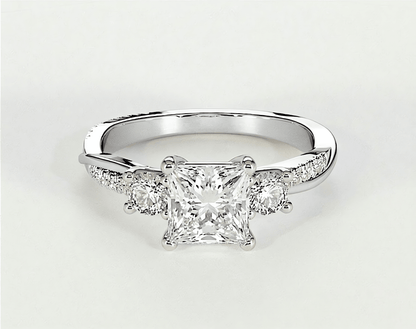 Veronica - Princess - Engagement Rings - Ramzi & Co.®