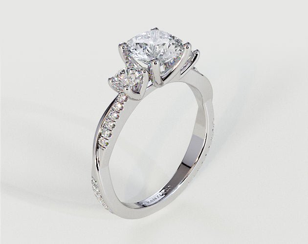 Veronica - Radiant - Engagement Rings - Ramzi & Co.®