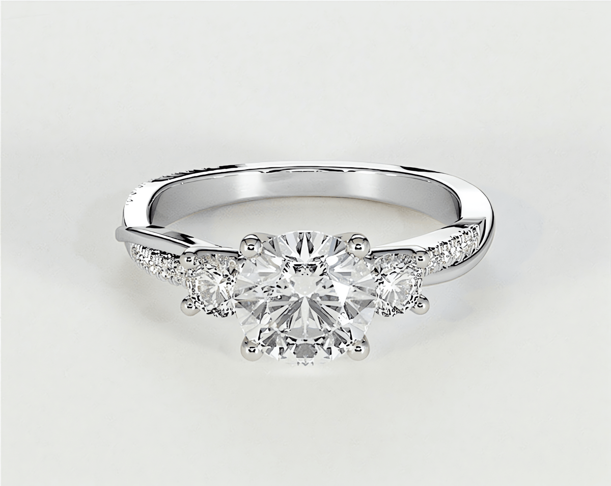 Veronica - Round - Engagement Rings - Ramzi & Co.®