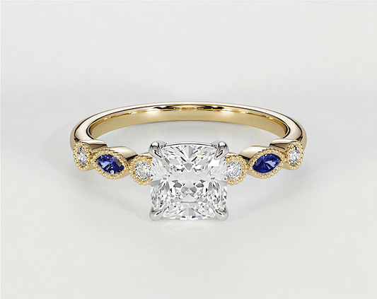 Violet - Cushion - Engagement Rings - Ramzi & Co.®