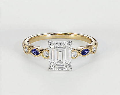 Violet - Emerald - Engagement Rings - Ramzi & Co.®