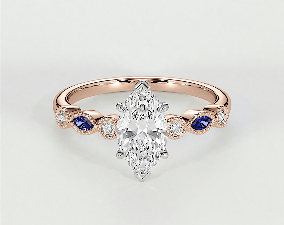 Violet - Marquise - Engagement Rings - Ramzi & Co.®