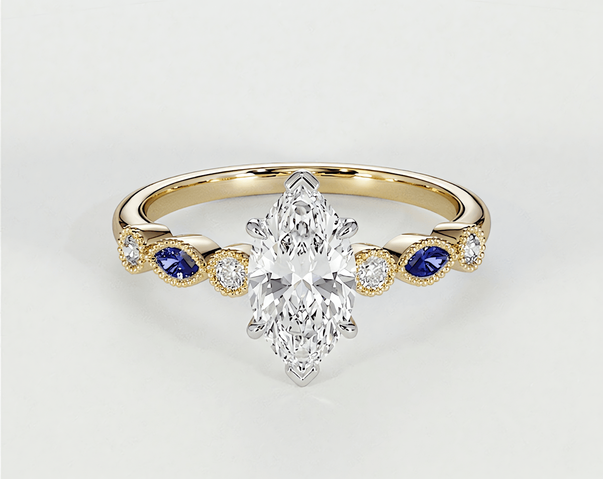 Violet - Marquise - Engagement Rings - Ramzi & Co.®