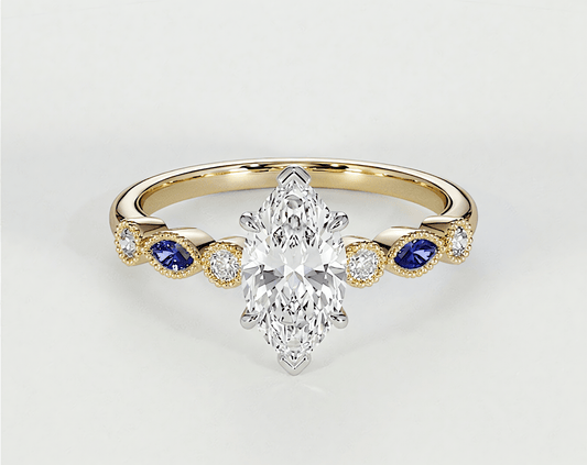 Violet - Marquise - Engagement Rings - Ramzi & Co.®