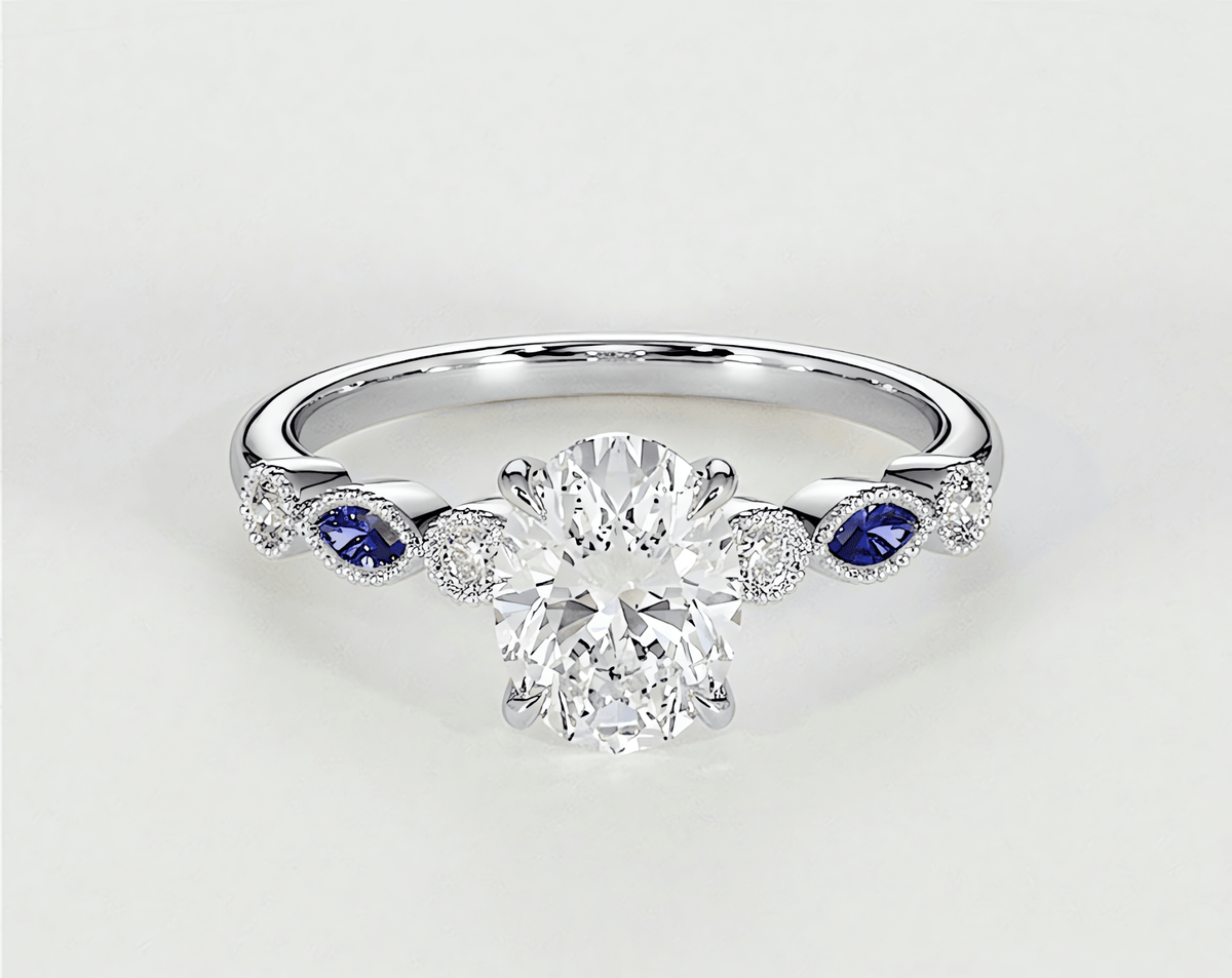 Violet - Oval - Engagement Rings - Ramzi & Co.®