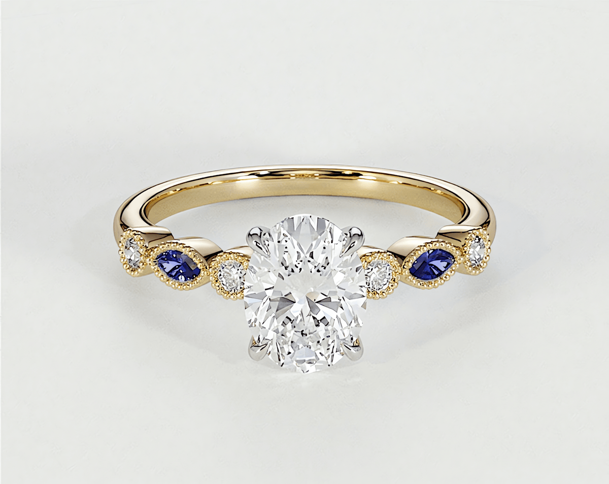 Violet - Oval - Engagement Rings - Ramzi & Co.®