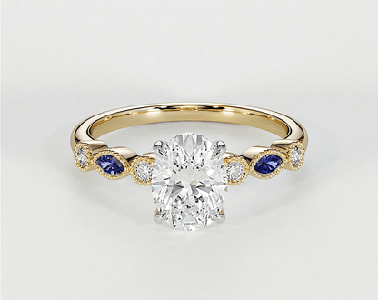 Violet - Oval - Engagement Rings - Ramzi & Co.®