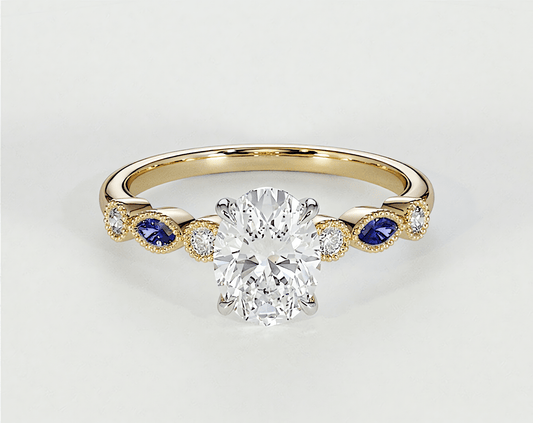 Violet - Oval - Engagement Rings - Ramzi & Co.®