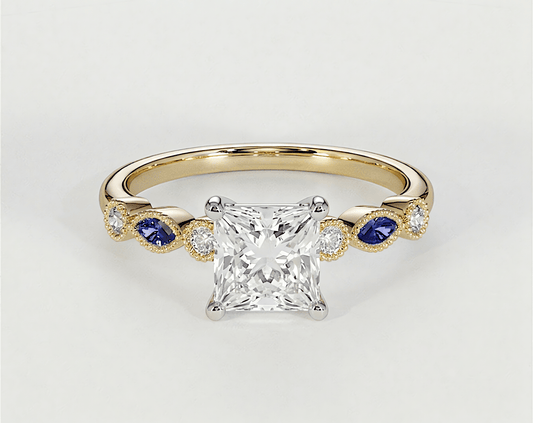 Violet - Princess - Engagement Rings - Ramzi & Co.®