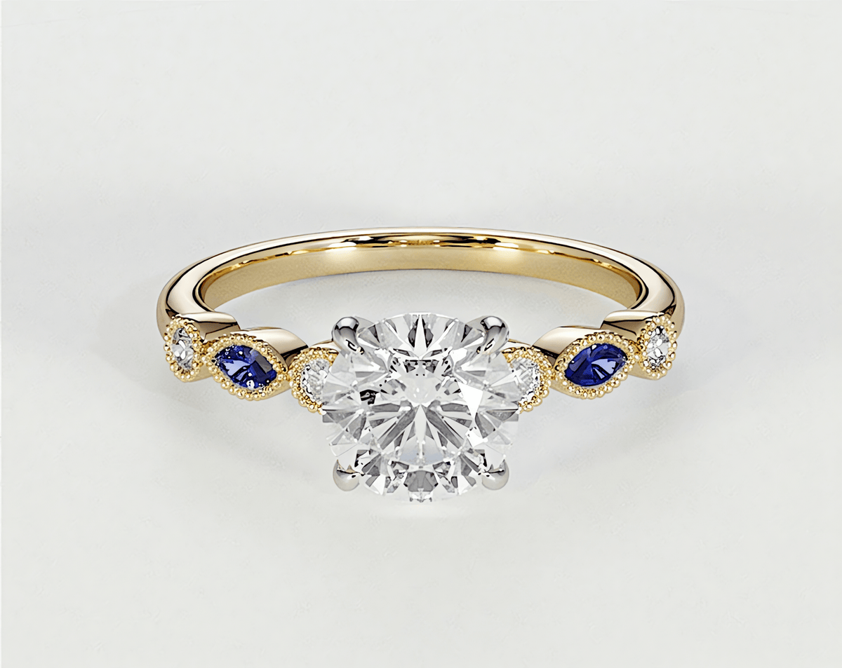 Violet - Round - Engagement Rings - Ramzi & Co.®