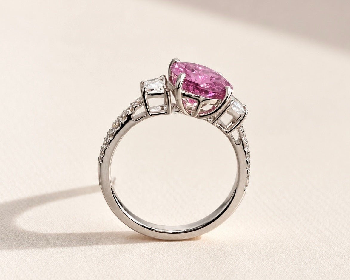 Vivid Purple Sapphire Ring - Ramzi & Co.®