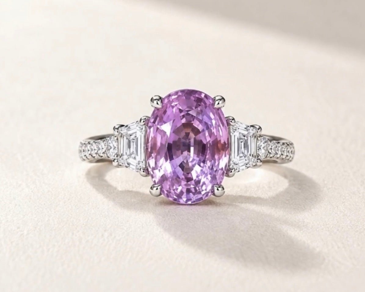 Vivid Purple Sapphire Ring - Ramzi & Co.®