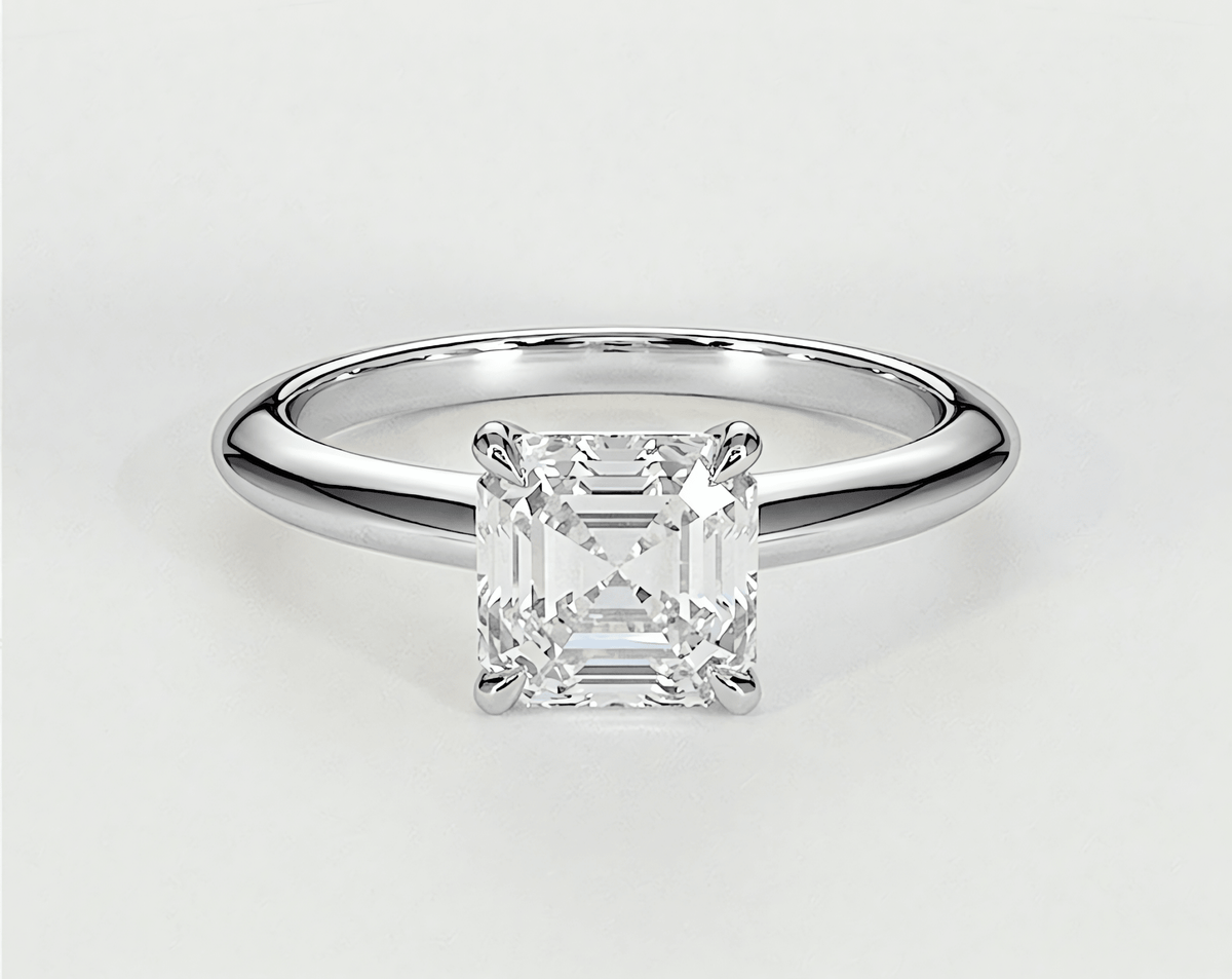 Willow - Asscher - Engagement Rings - Ramzi & Co.®