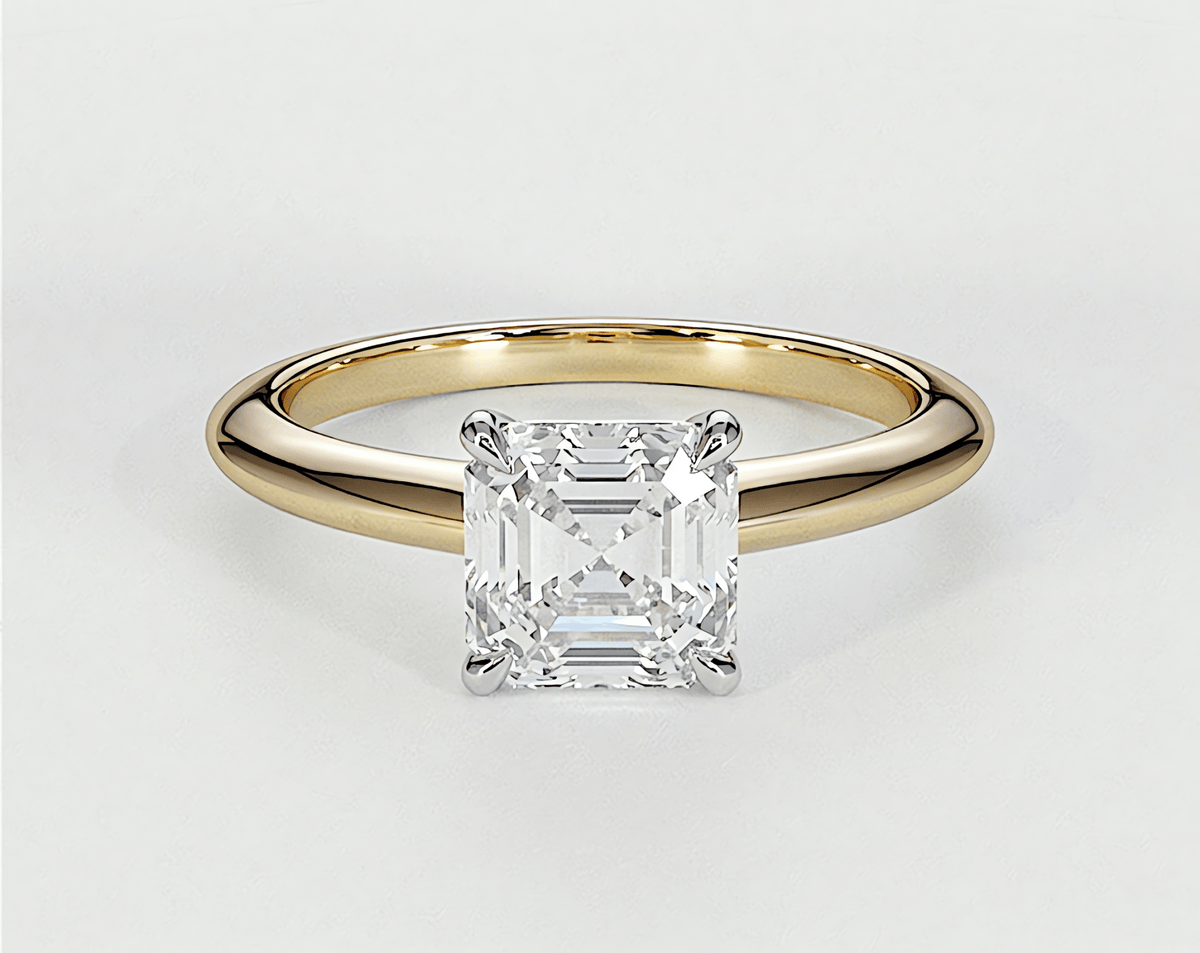 Willow - Asscher - Engagement Rings - Ramzi & Co.®