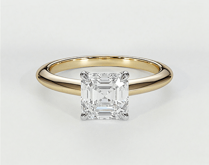 Willow - Asscher - Engagement Rings - Ramzi & Co.®