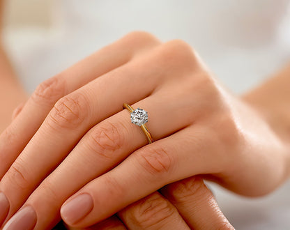 Willow - Radiant - Engagement Rings - Ramzi & Co.®