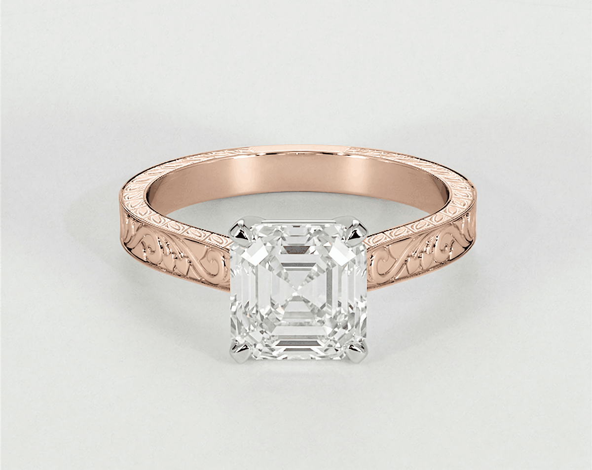 Xenia - Asscher - Engagement Rings - Ramzi & Co.®