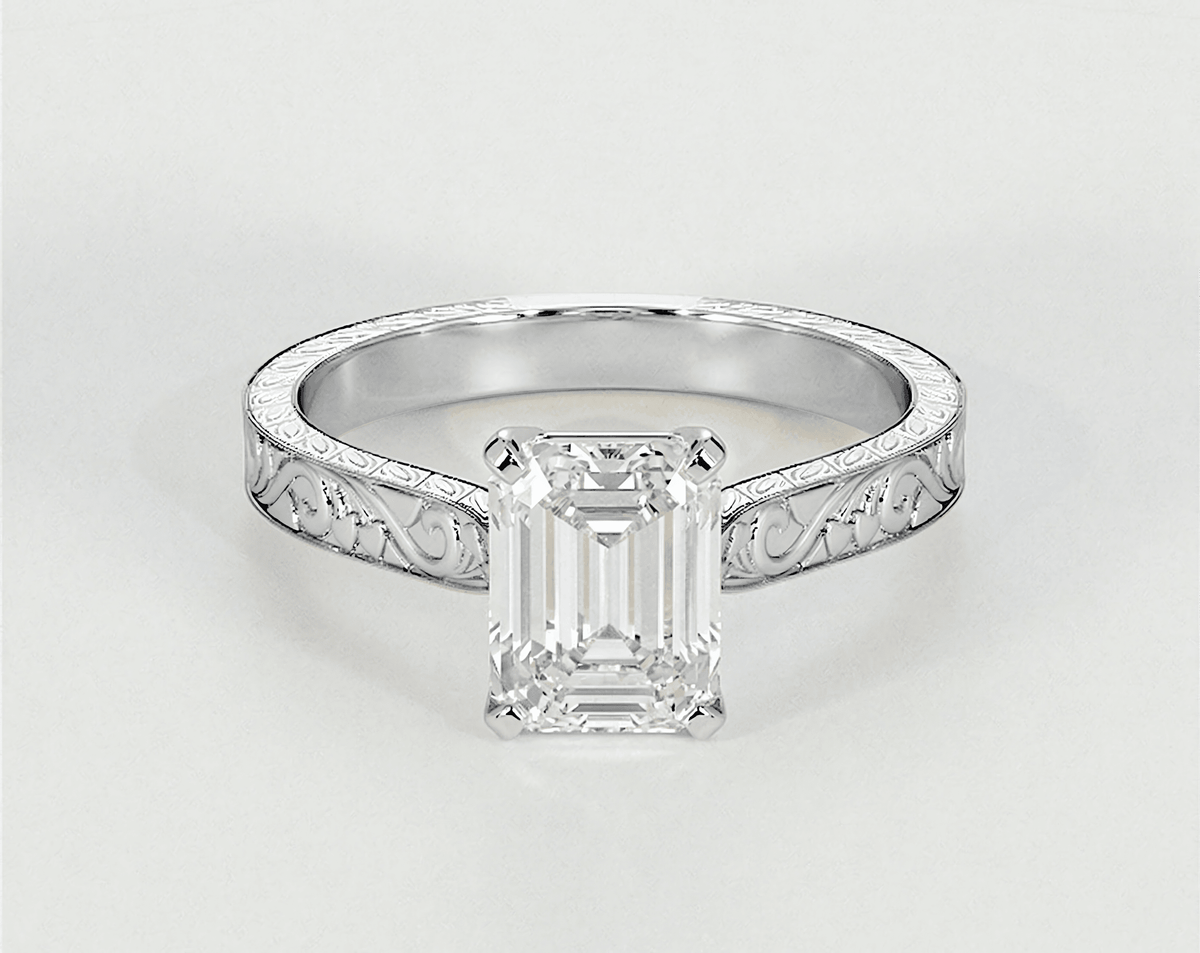Xenia - Emerald - Engagement Rings - Ramzi & Co.®