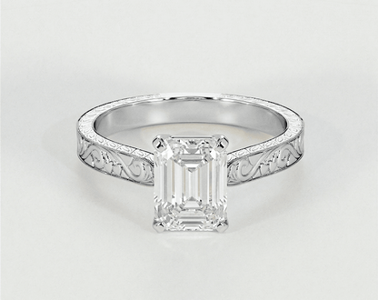 Xenia - Emerald - Engagement Rings - Ramzi & Co.®