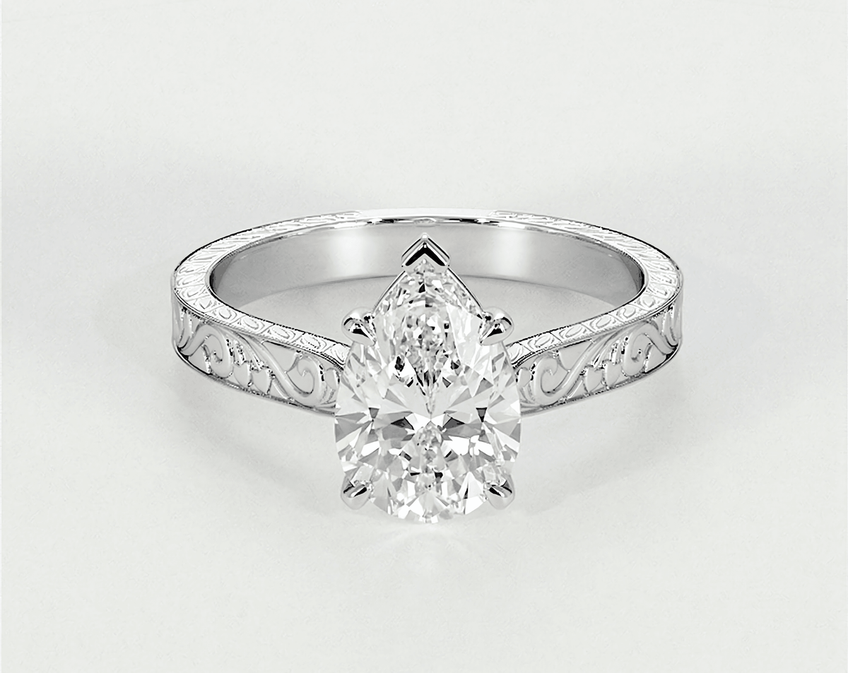 Xenia - Pear - Engagement Rings - Ramzi & Co.®