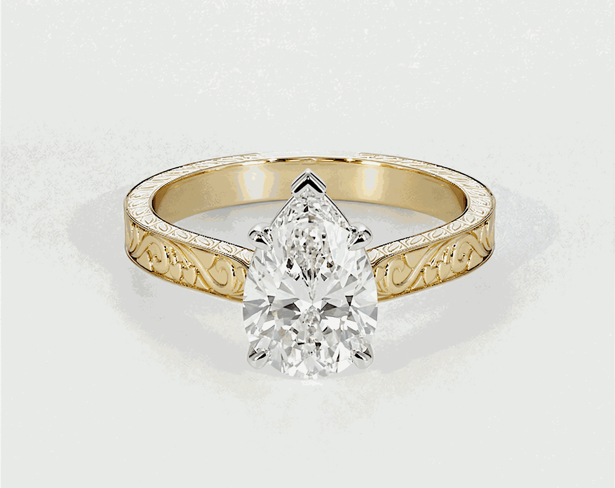 Xenia - Pear - Engagement Rings - Ramzi & Co.®