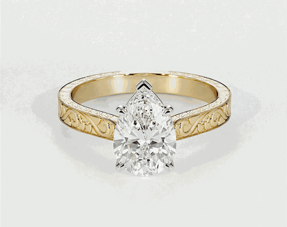 Xenia - Pear - Engagement Rings - Ramzi & Co.®