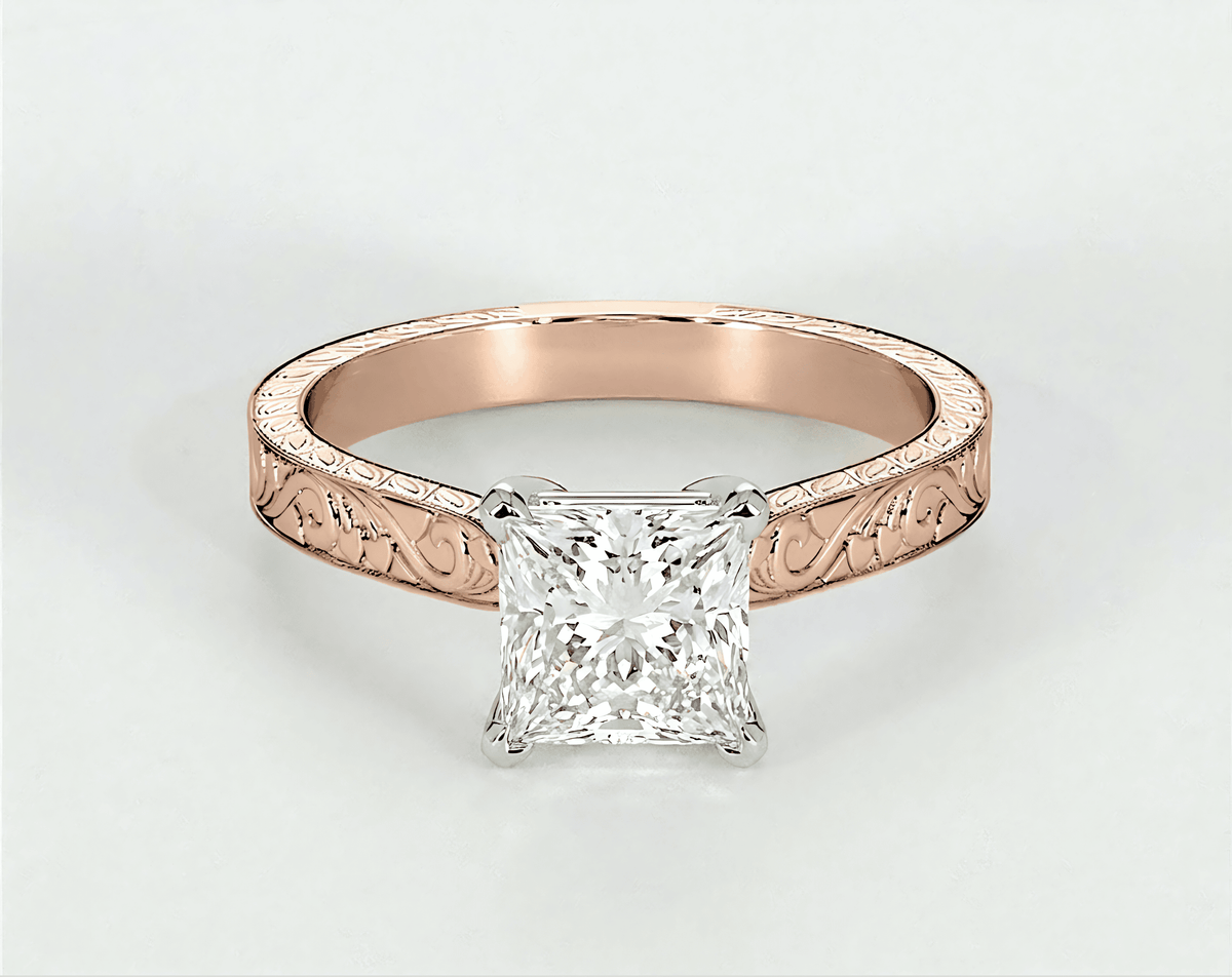 Xenia - Princess - Engagement Rings - Ramzi & Co.®