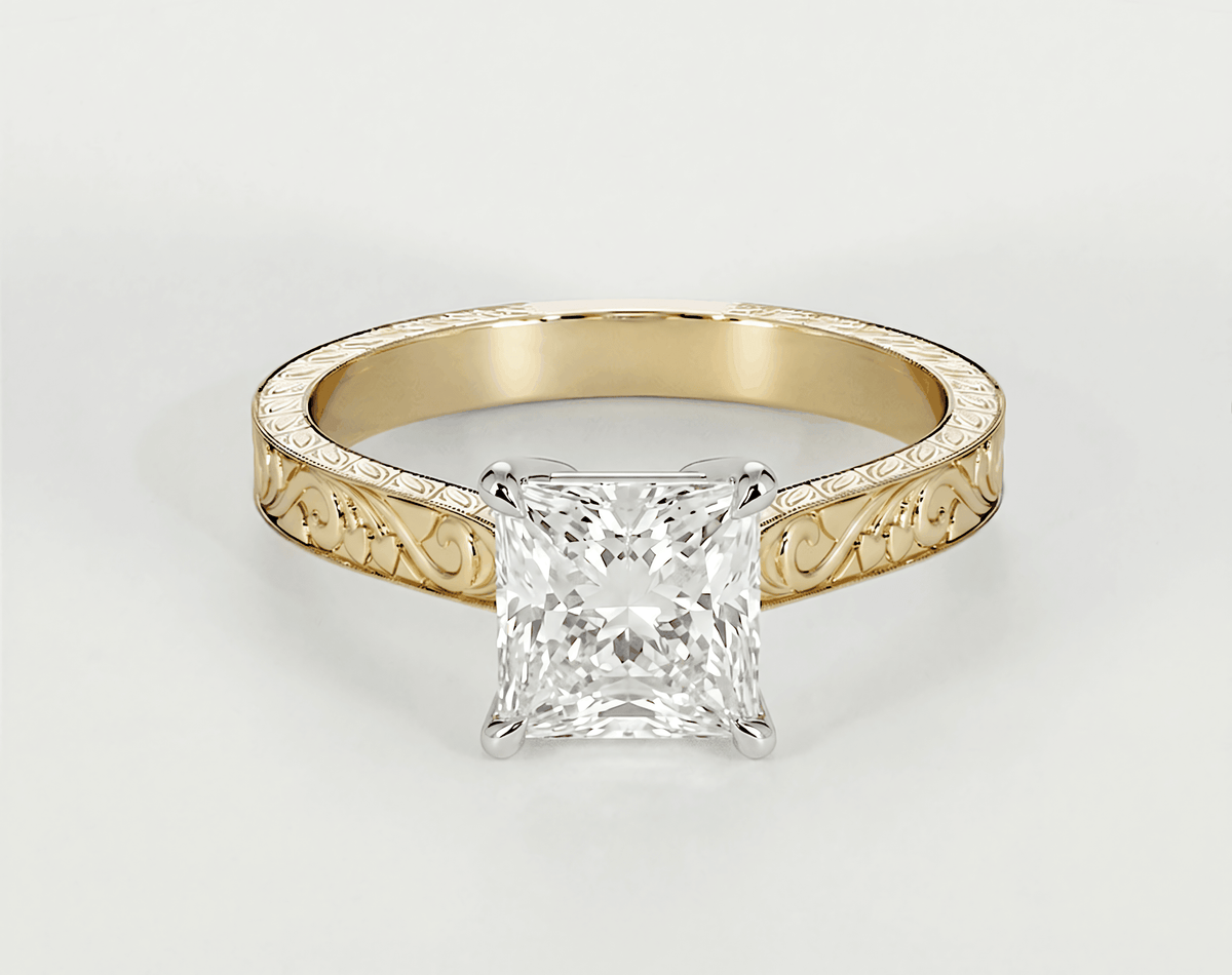 Xenia - Princess - Engagement Rings - Ramzi & Co.®