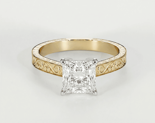 Xenia - Princess - Engagement Rings - Ramzi & Co.®