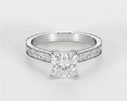 Xenia - Princess - Engagement Rings - Ramzi & Co.®