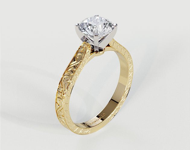 Xenia - Radiant - Engagement Rings - Ramzi & Co.®
