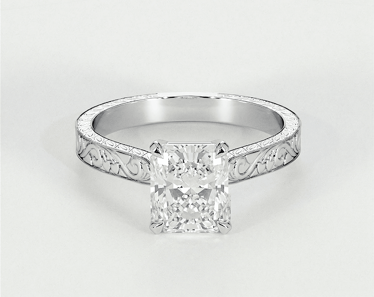 Xenia - Radiant - Engagement Rings - Ramzi & Co.®