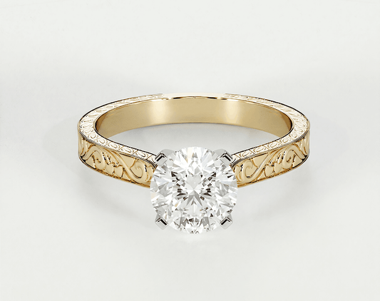 Xenia - Round - Engagement Rings - Ramzi & Co.®