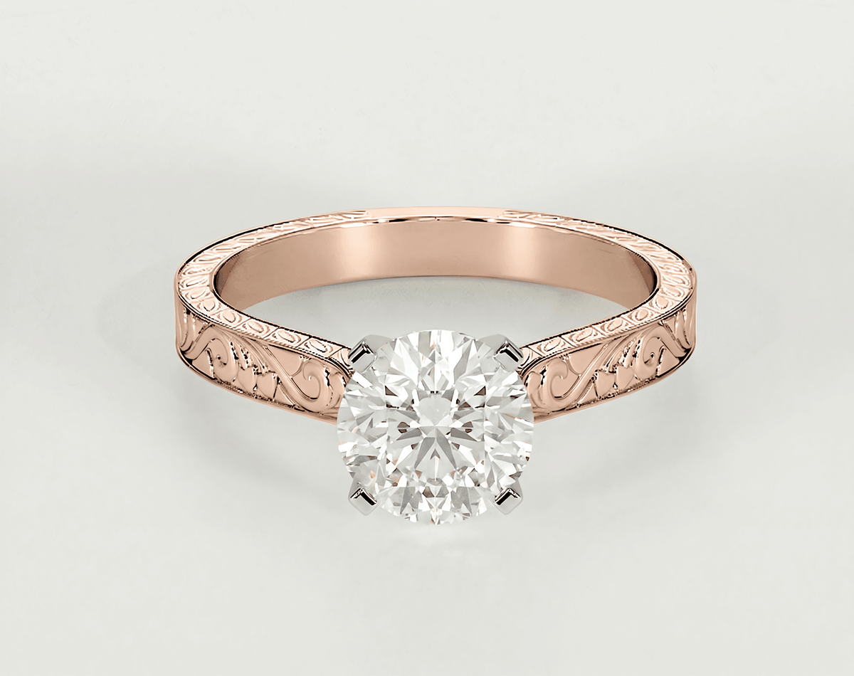 Xenia - Round - Engagement Rings - Ramzi & Co.®