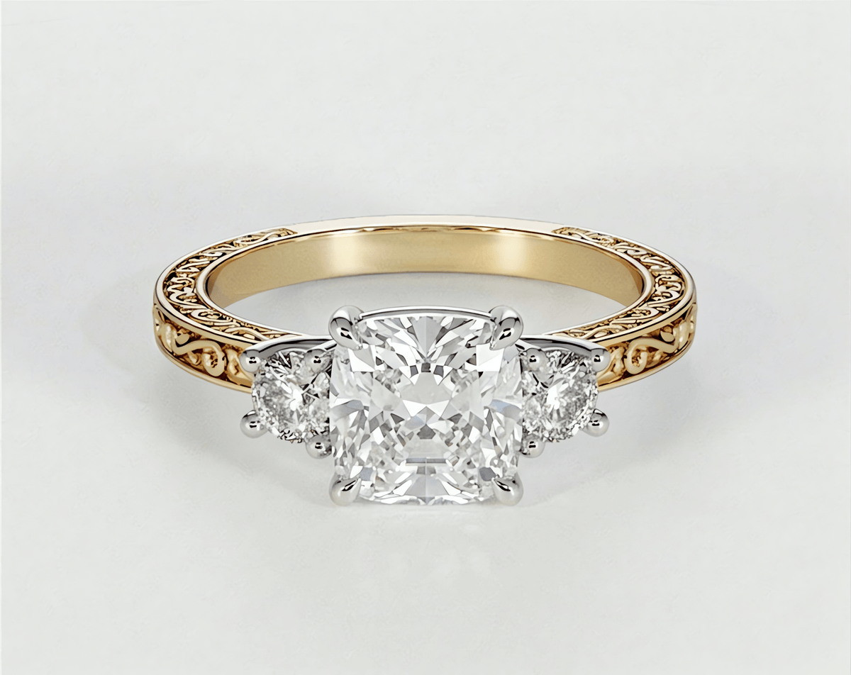 Yarra - Cushion - Engagement Rings - Ramzi & Co.®