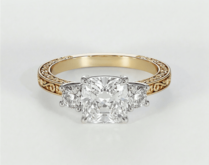 Yarra - Cushion - Engagement Rings - Ramzi & Co.®