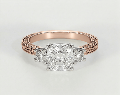 Yarra - Cushion - Engagement Rings - Ramzi & Co.®
