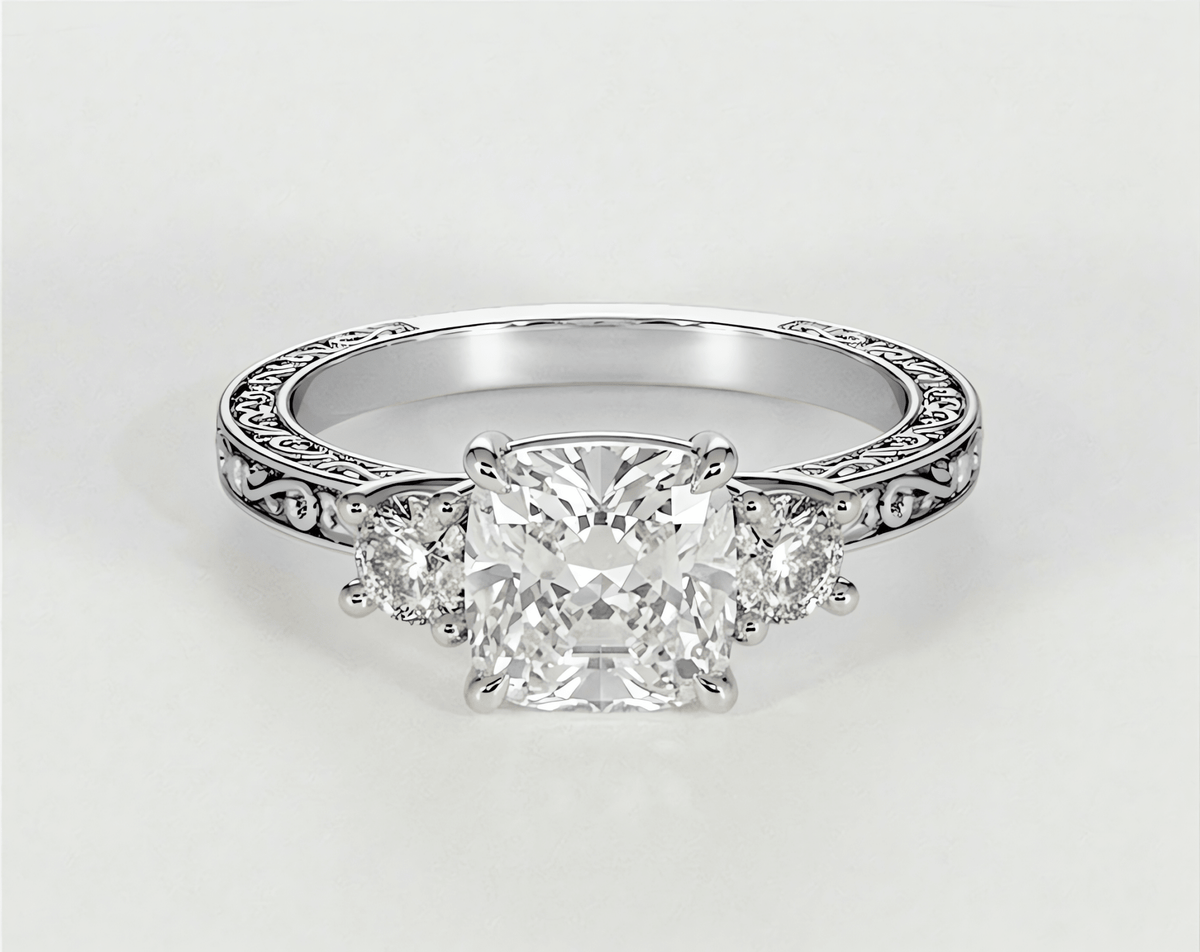 Yarra - Cushion - Engagement Rings - Ramzi & Co.®