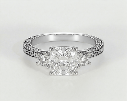 Yarra - Cushion - Engagement Rings - Ramzi & Co.®
