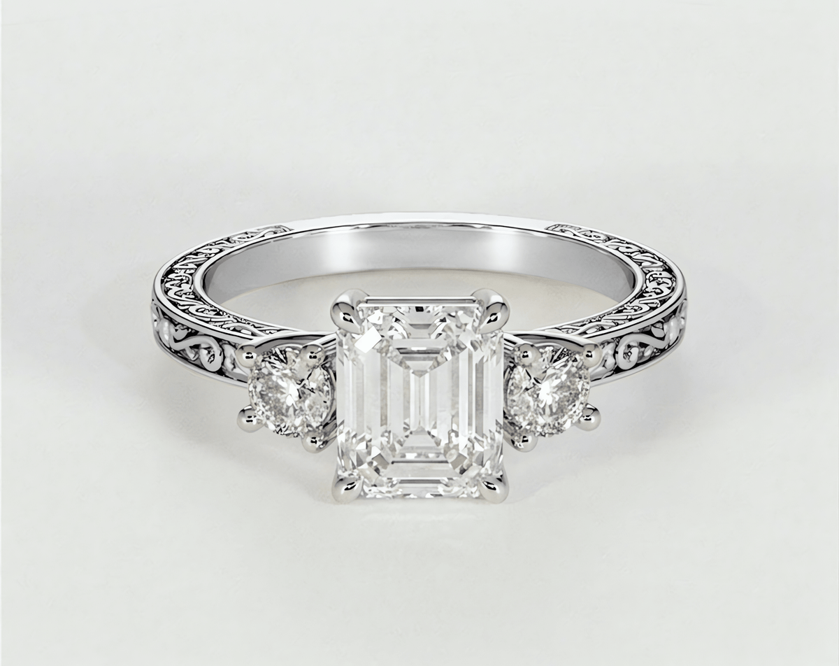 Yarra - Emerald - Engagement Rings - Ramzi & Co.®
