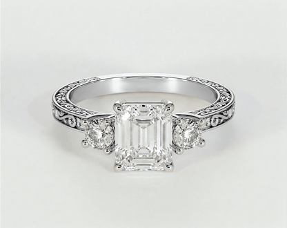 Yarra - Emerald - Engagement Rings - Ramzi & Co.®