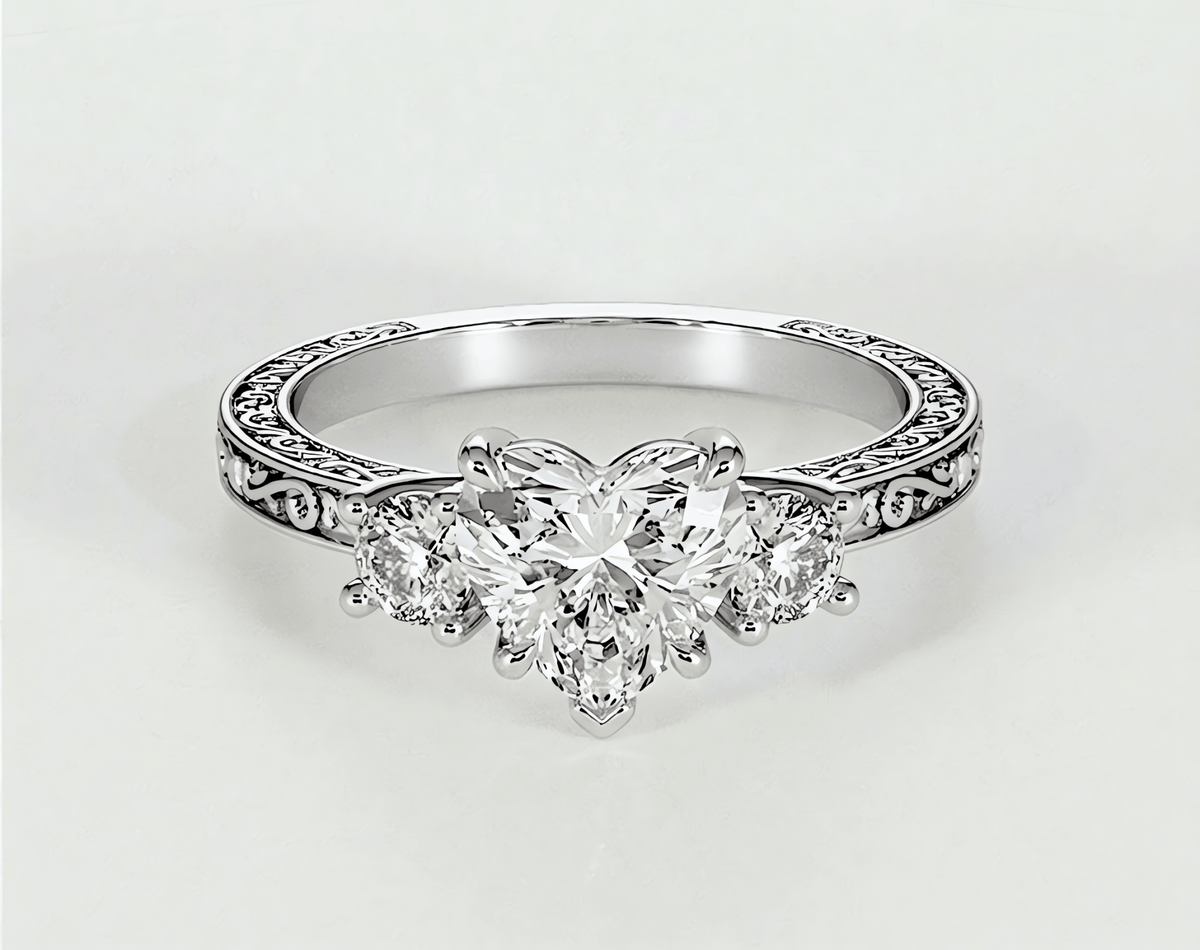 Yarra - Heart - Engagement Rings - Ramzi & Co.®