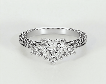 Yarra - Heart - Engagement Rings - Ramzi & Co.®