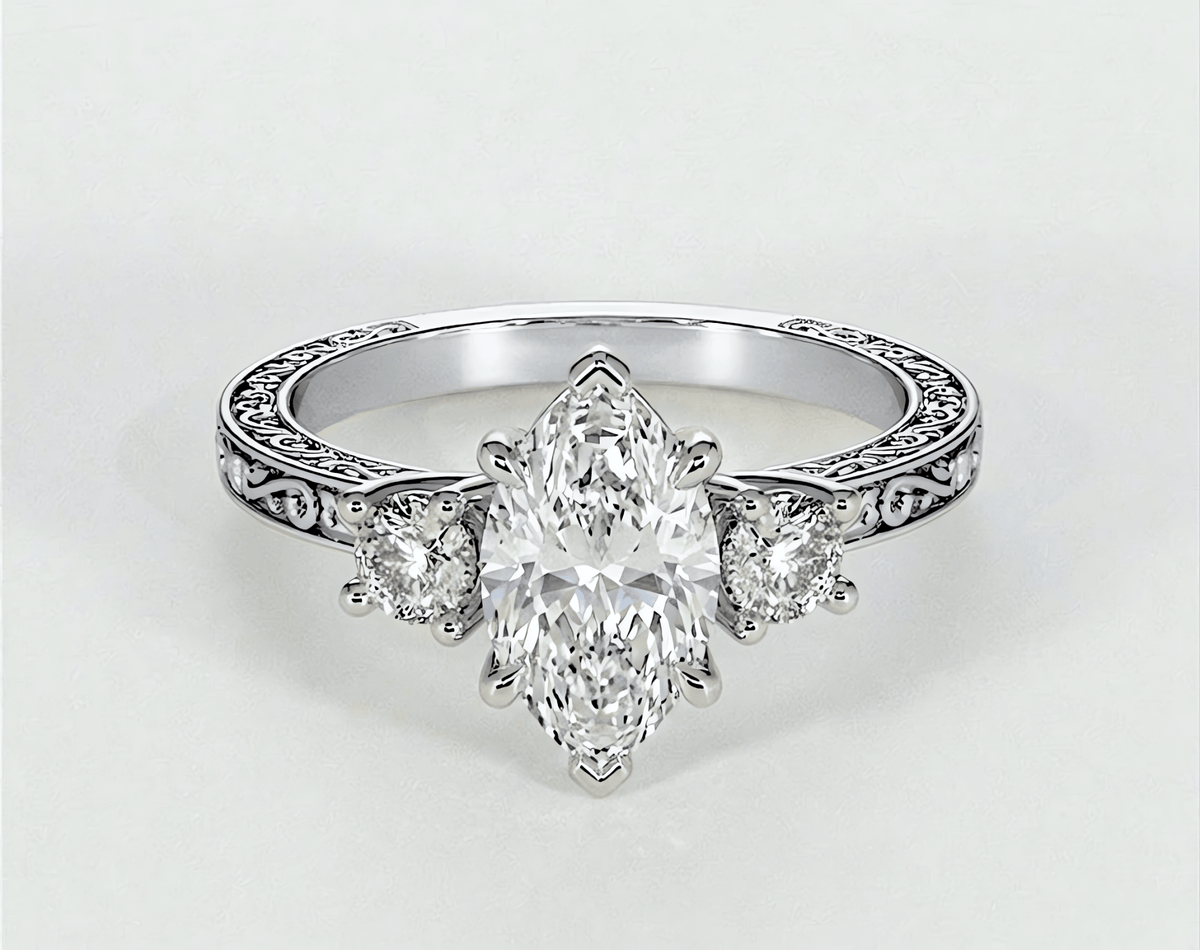 Yarra - Marquise - Engagement Rings - Ramzi & Co.®