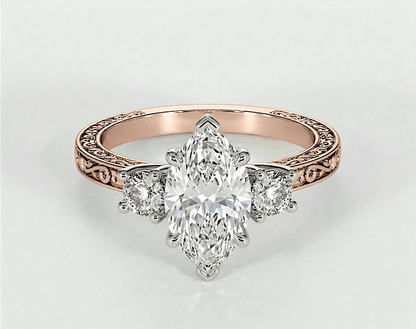 Yarra - Marquise - Engagement Rings - Ramzi & Co.®