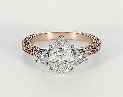 Yarra - Pear - Engagement Rings - Ramzi & Co.®