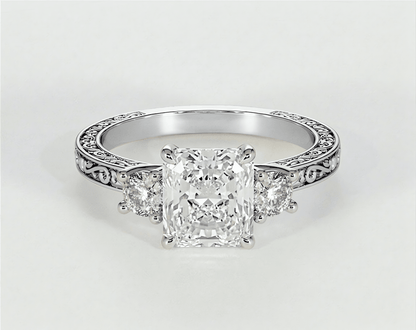 Yarra - Radiant - Engagement Rings - Ramzi & Co.®