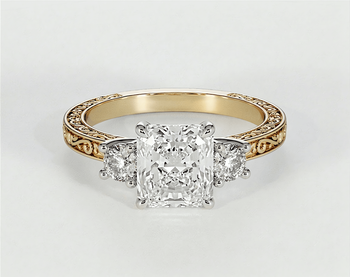 Yarra - Radiant - Engagement Rings - Ramzi & Co.®