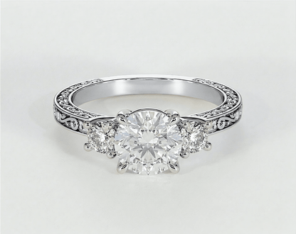 Yarra - Round - Engagement Rings - Ramzi & Co.®