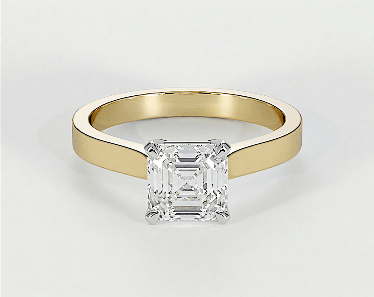 Yasmin - Asscher - Engagement Rings - Ramzi & Co.®